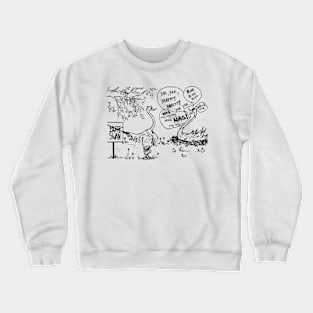 Zoo Humour - Cartoon 0008 Crewneck Sweatshirt